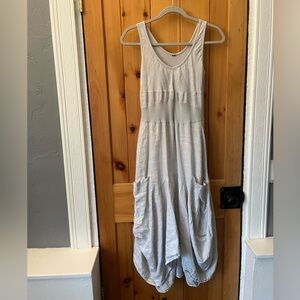 EUC Inizio Magic 2 Pocket Dress, flattering, unique, Italian Style Boho | size S